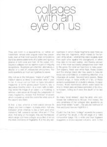 Collages with an eye on us