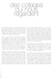 Des collages qui nous regardent