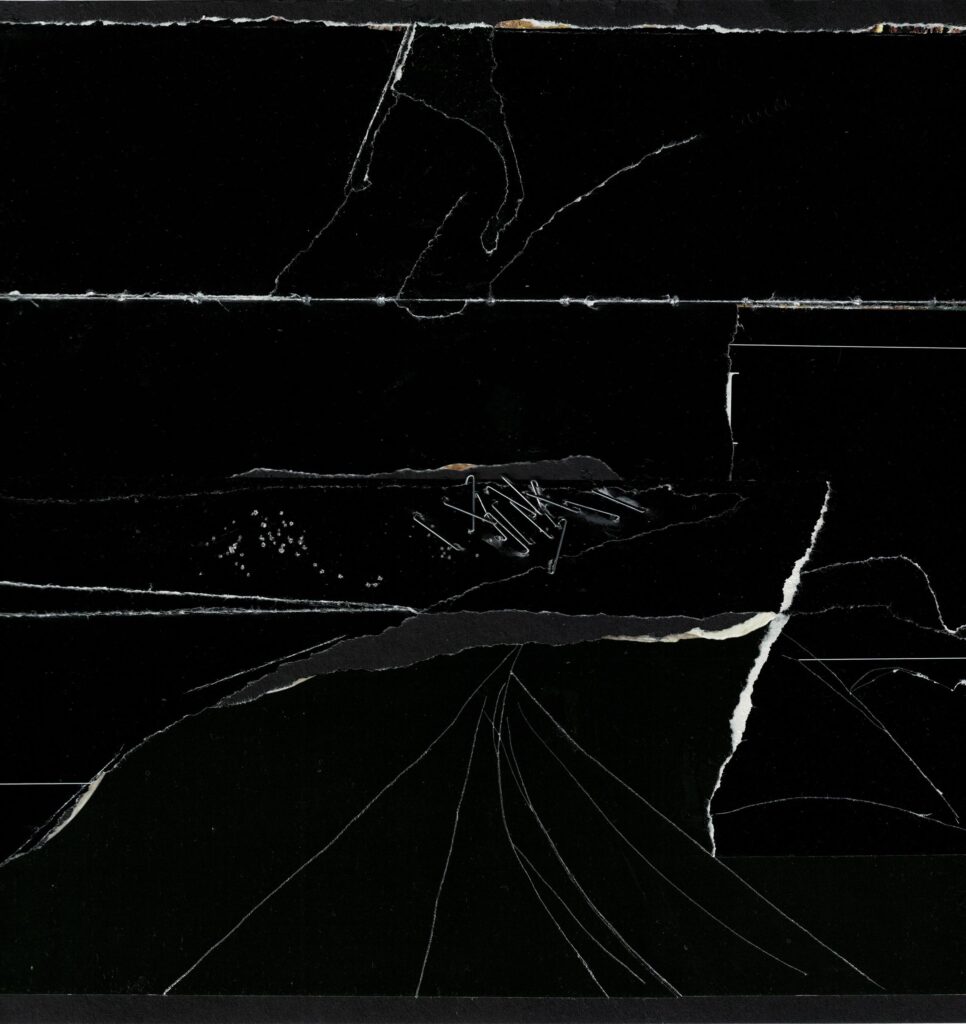 Above and below, darkness
