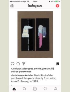 Christie’s IG mention