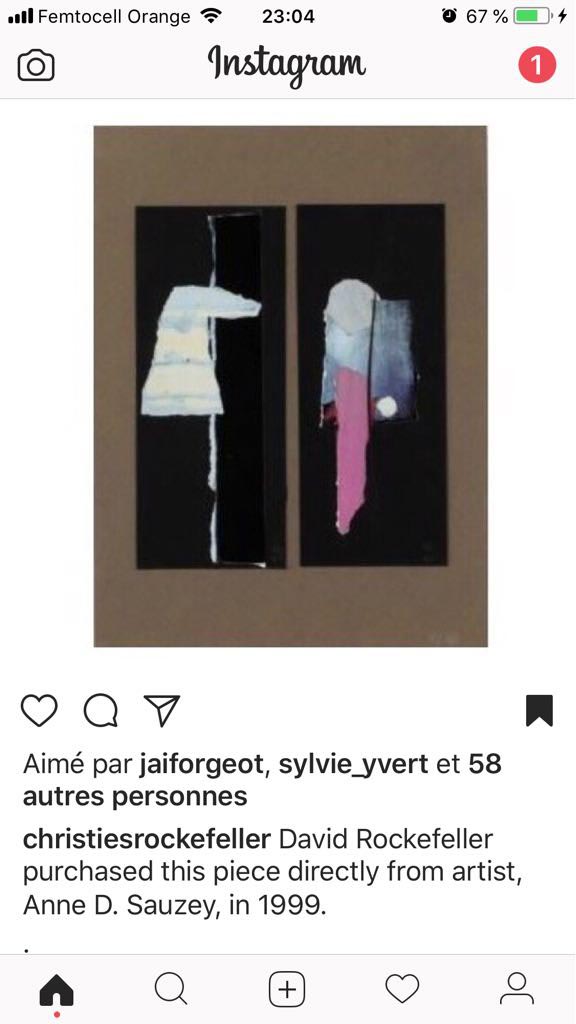 Christie’s IG mention